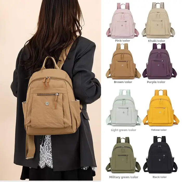 Sac à bandoulière léger et pliable pour femmes