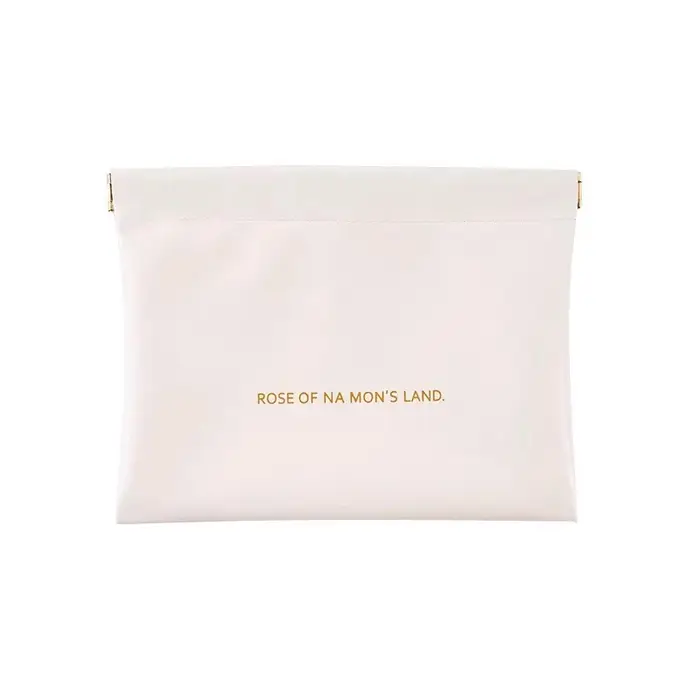 Mini sac de rangement de maquillage en cuir PU Simple pour rouge à lèvres
