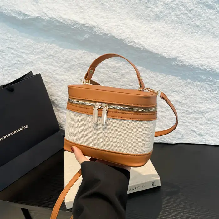 Sacs seau ronds à la mode pour femmes, sac à bandoulière à motif léopard pour les déplacements quoti