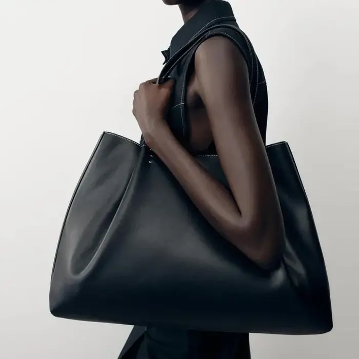 CLIP TOTE BAG, design de sac à main de luxe à la mode pour femmes, sac à bandoulière simple et contr