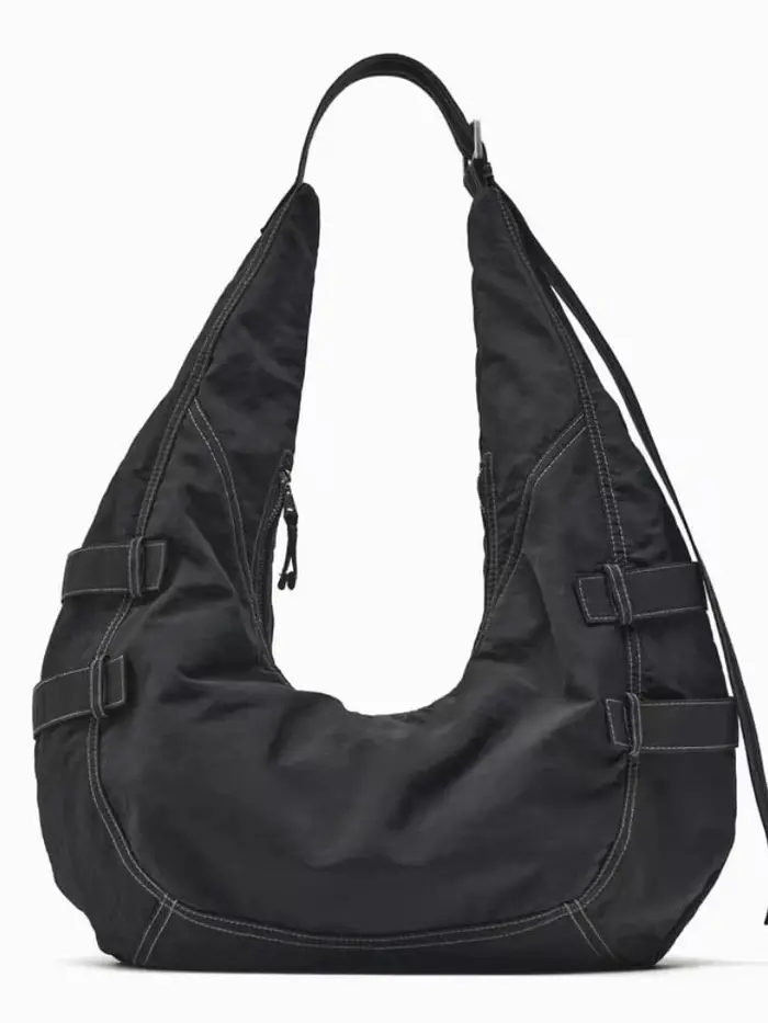 Sac à bandoulière en jean denim pour femme