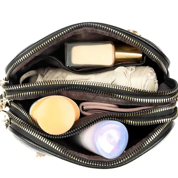 Véritable 3 couches de luxe sacs à main