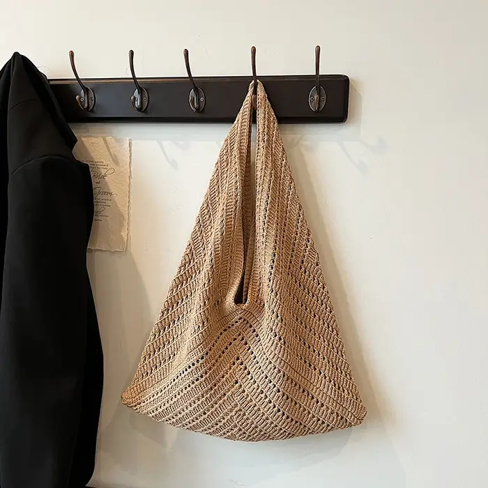 Sac à main en tricot pour femmes