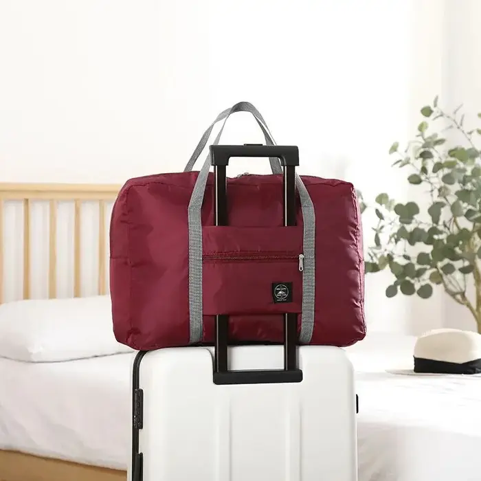 Sac de voyage pliable à la mode : sac à main de grande capacité et résistant aux éclaboussures pour 