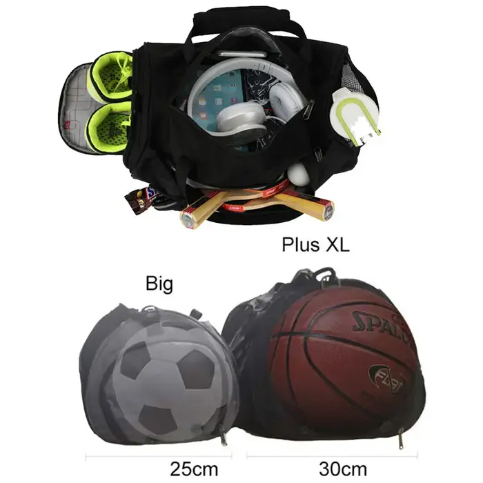 IX Plus XL grand Sac De Sport sacs De Fitness humide sec entraînement Tas femmes hommes Yoga Sac