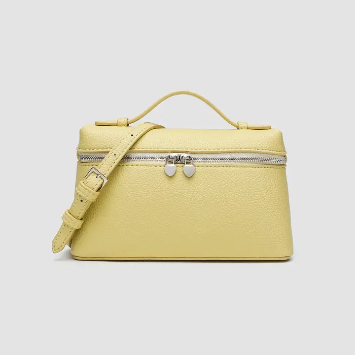 Nouveau mini sac à bandoulière en PU galets, sac à main senior à la mode, sac de boîte à déjeuner po