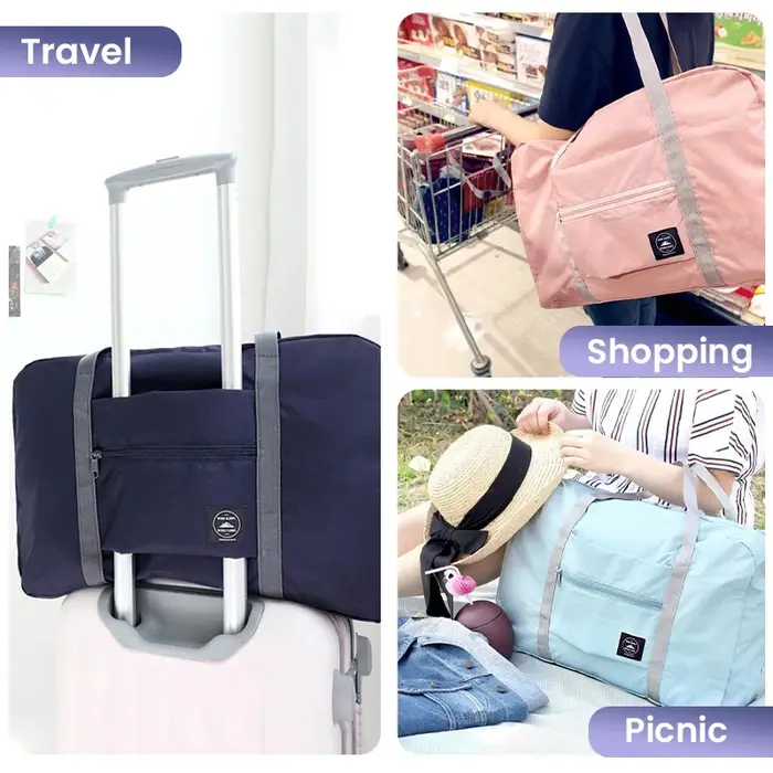 1pc grande capacité mode sac de voyage pour Unsiex week-end sac poignée sac
