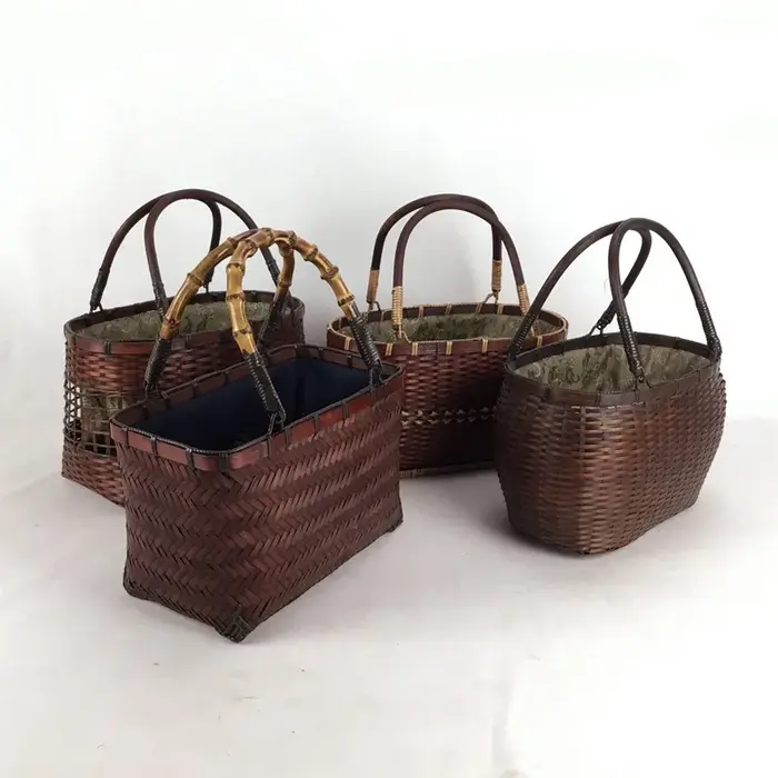 Sac à main en bambou fait main