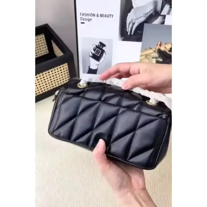 Sac à chaîne à motif diamant de haute qualité