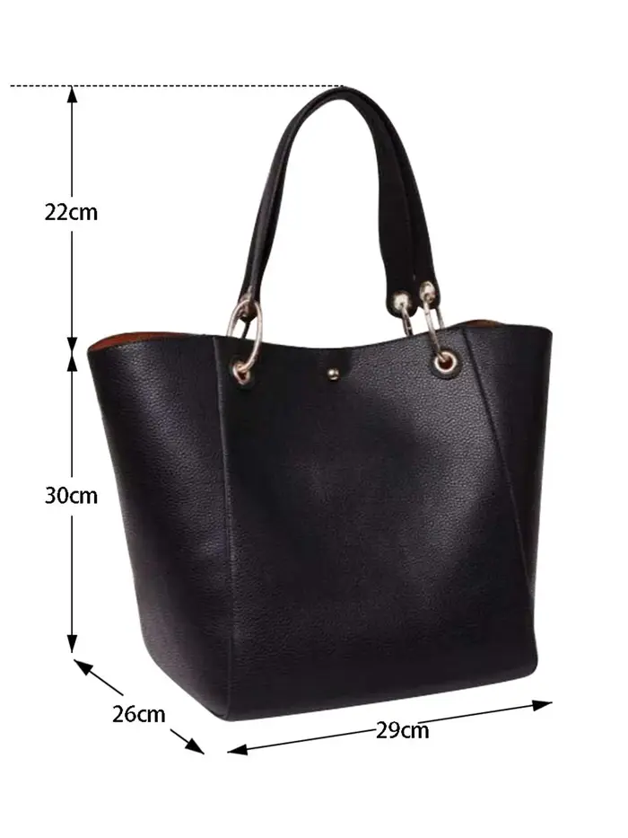 Pahajim sacs à main pour femmes grand sac fourre-tout en cuir PU sacs à main imperméables sac à band