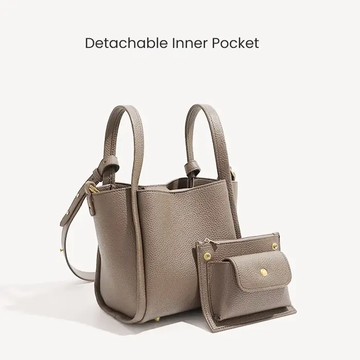 Sac à main en cuir végétalien pour femme