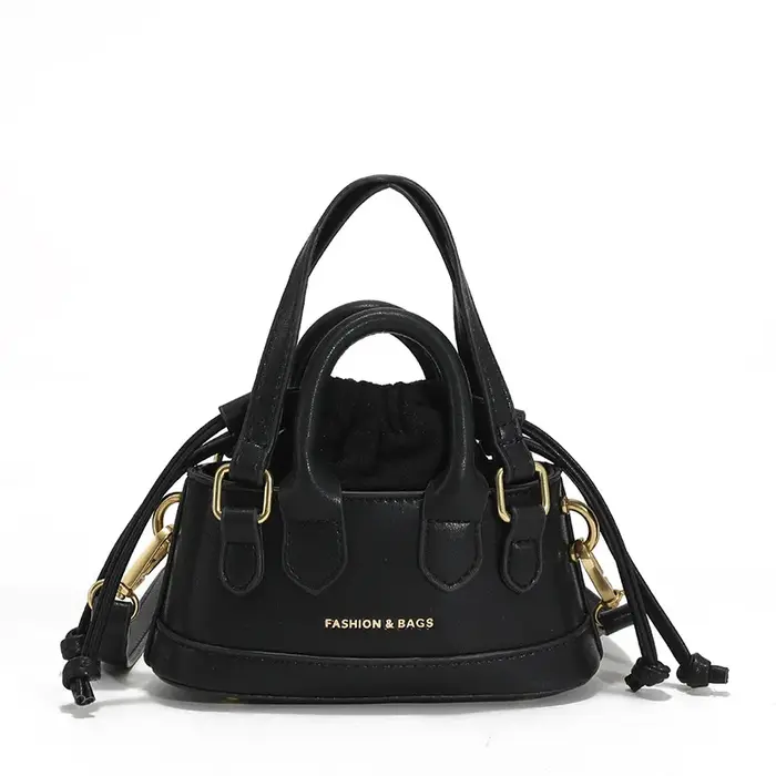 Mini Sac à Bandoulière Mignon Style Urbain Tendance Passe-Partout avec Cordon de Serrage Qualité Sup