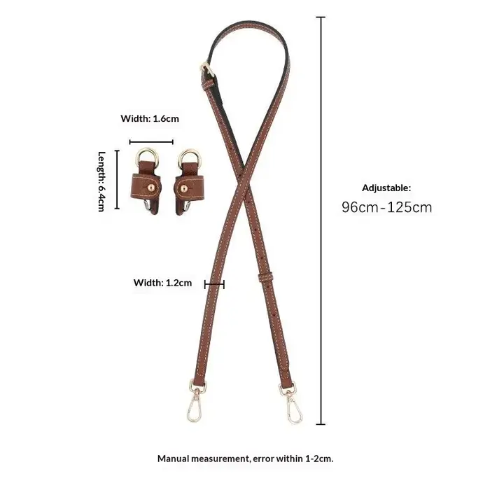 Kit de bandoulière en cuir pour mini sac