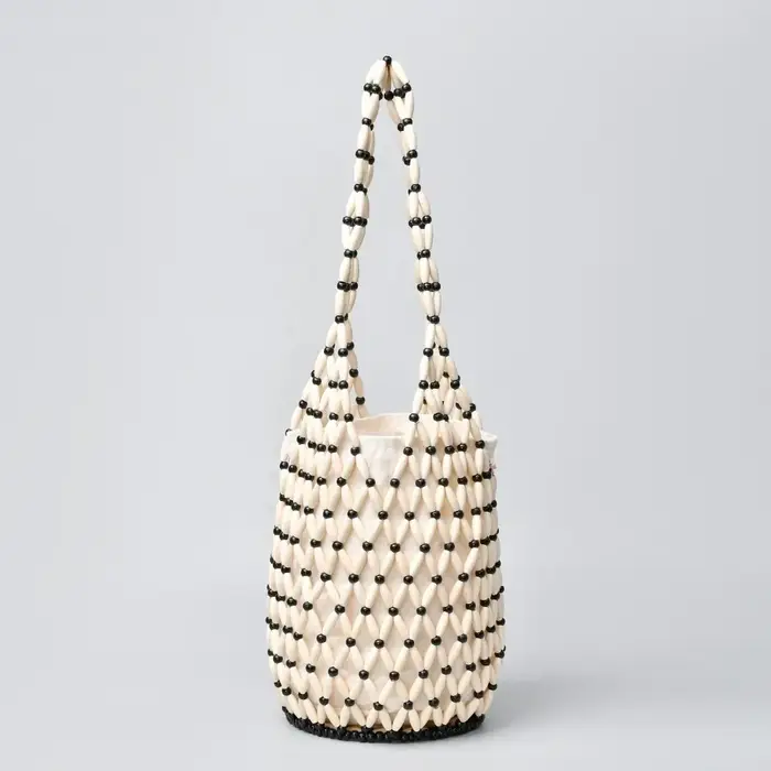 Sac à main tissé bohème tendance pour femme, sac à main ajouré fait à la main, Design exquis, sac à