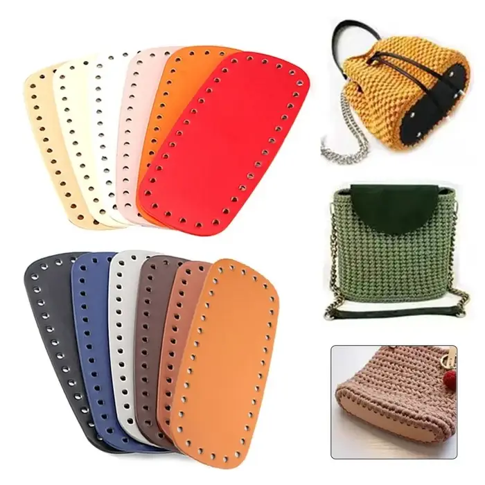 Sac au Crochet en cuir PU Portable