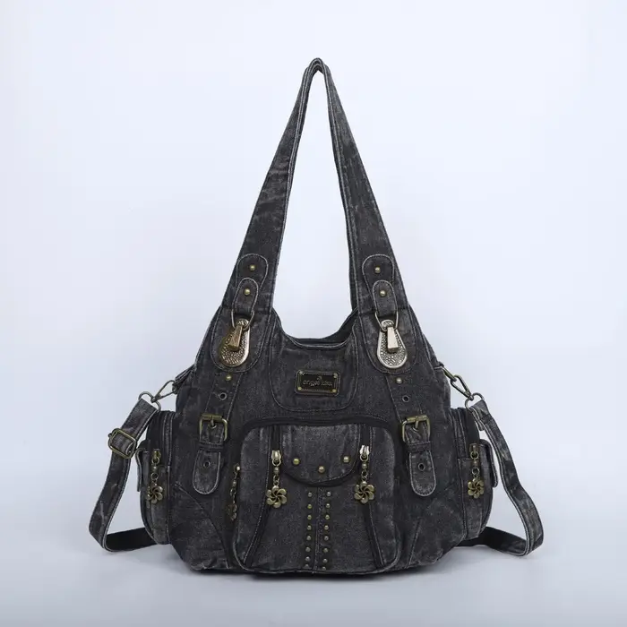 Angel Kiss – sac à bandoulière en cuir PU pour femmes, sac à main de grande capacité, sac à bandouli