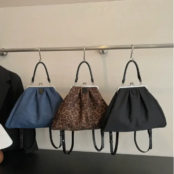 Sac à bandoulière plissé pour femme
