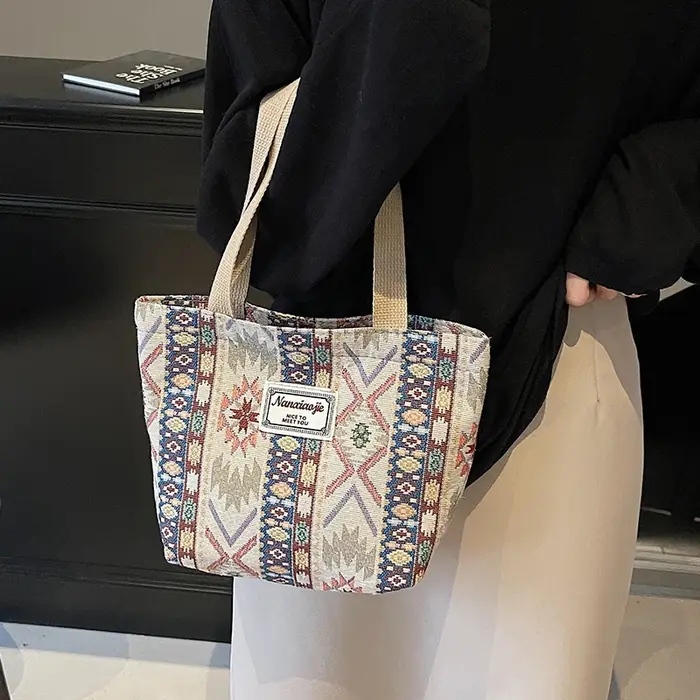 Sac de Style ethnique de grande capacité pour femmes