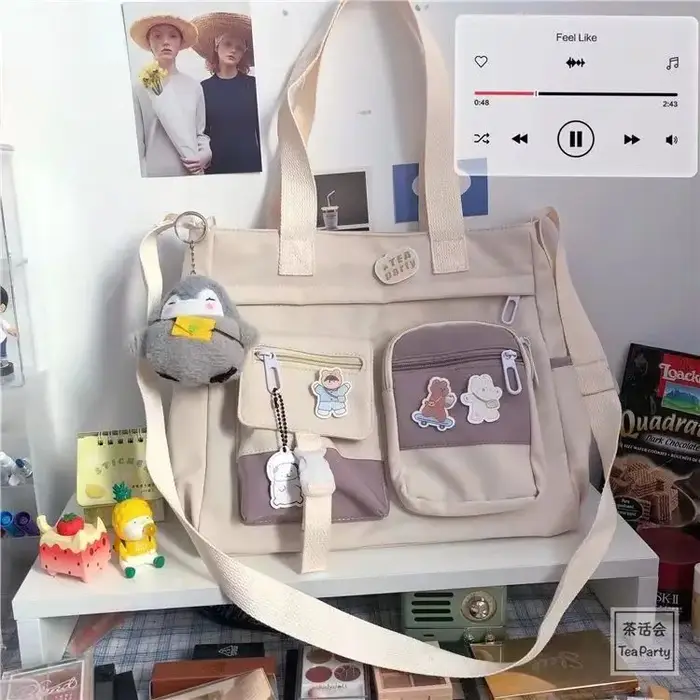 Sacs à main en toile imperméable en Nylon pour femmes