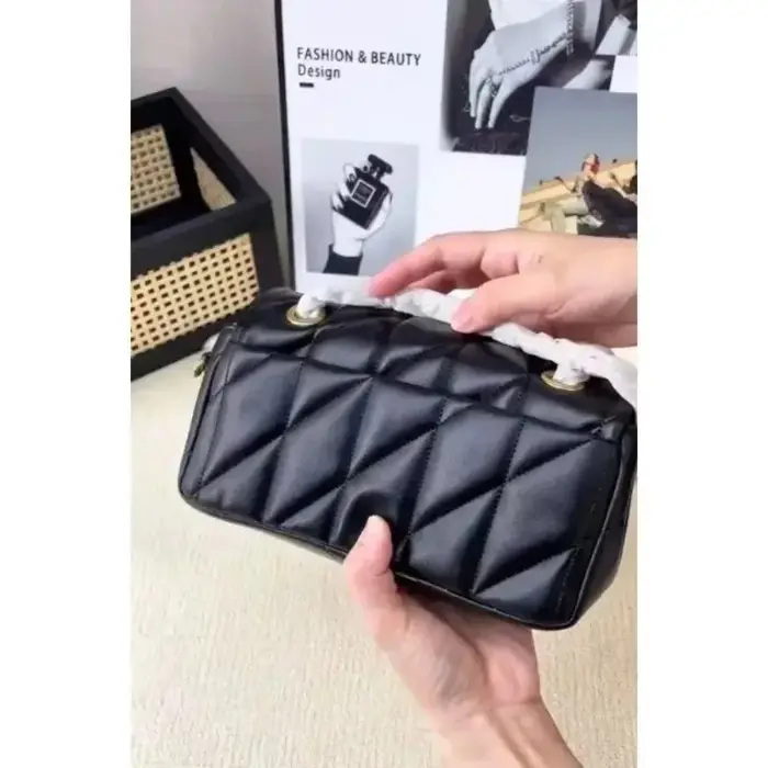 Sac à chaîne à motif diamant de haute qualité