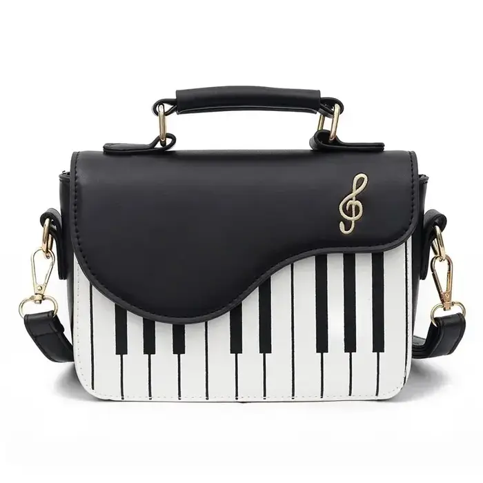 Sac à bandoulière pour femmes Design Piano coréen