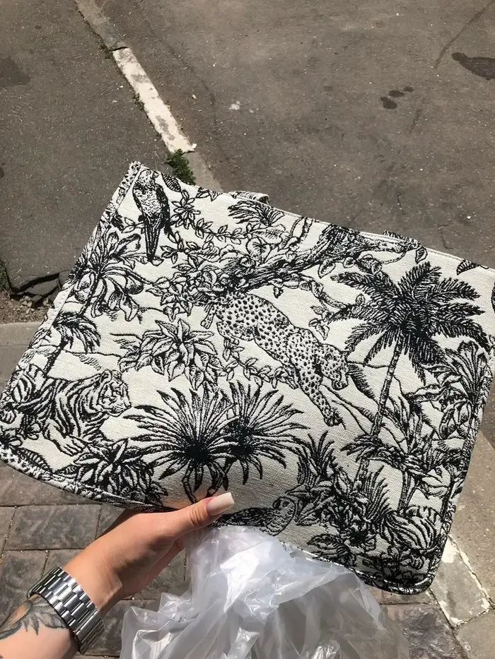 Sac à main pour femme, sac fourre-tout brodé