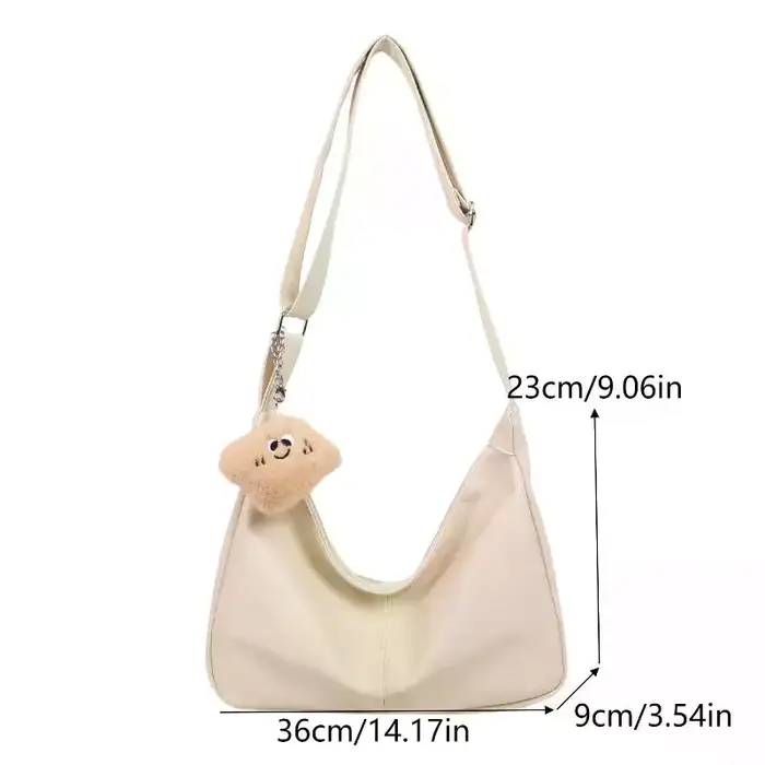 Sac à bandoulière classique en cuir PU