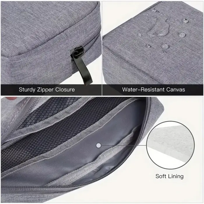Pochette de voyage pour organiser les câbles USB