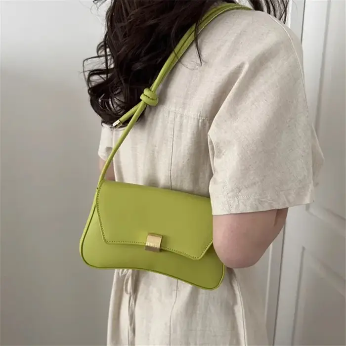 Sac à main Simple à boucle en métal