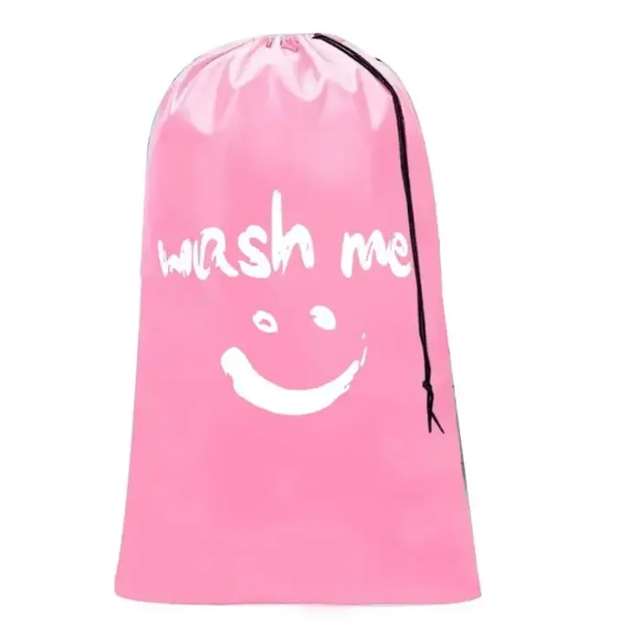 Sac à linge imprimé Smiley