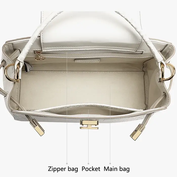Sac en cuir véritable pour femme
