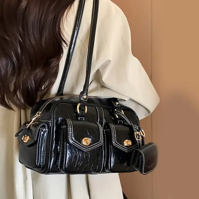 Sacs Boston de luxe, nouveaux sacs à main pour femmes