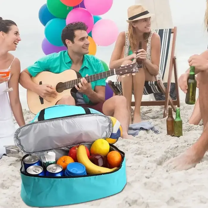 LUSQI Sac de plage isolé pour femmes