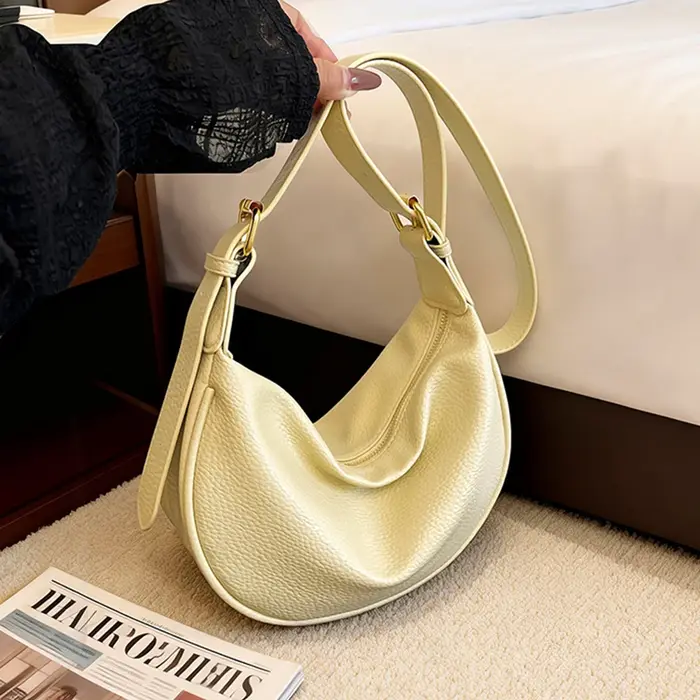 Sac fourre-tout en cuir PU grande capacité style coréen