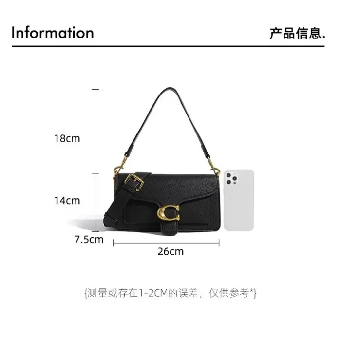 Sac à bandoulière classique Lady Tabby26 pour presbytie