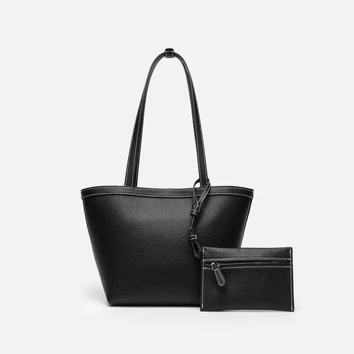 Sac Seau Femme 2025 Nouvelle Tendance Sac Fourre-tout Polyvalent Sac à Bandoulière Sensation Haut de Gamme Matière PU