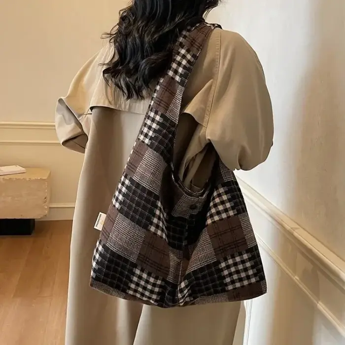 Sac à langer chic et polyvalent à boucles