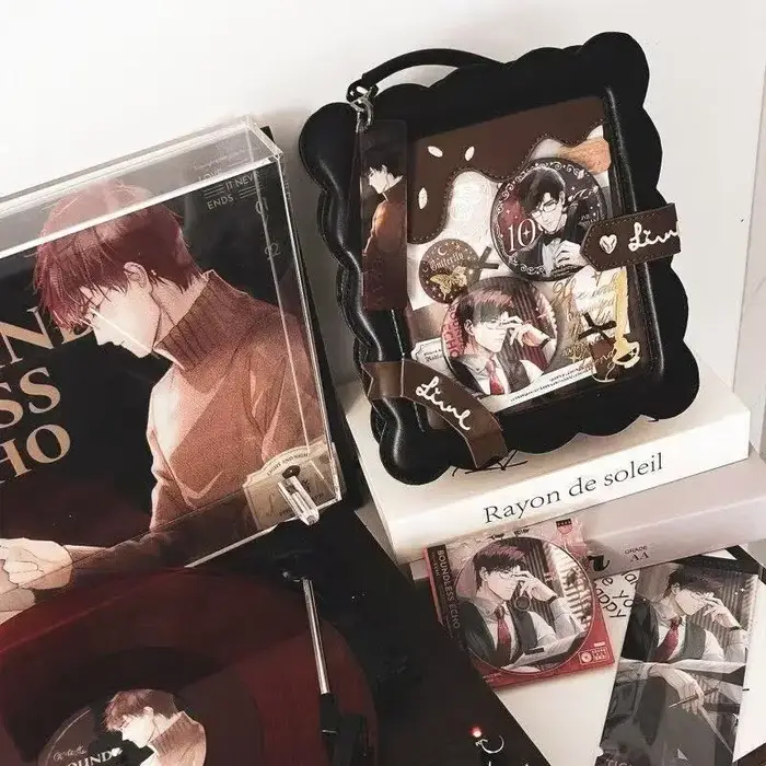 Doux mignon dessin animé Biscuit sac à main femmes grande capacité Transparent Anime Ita sac dames q