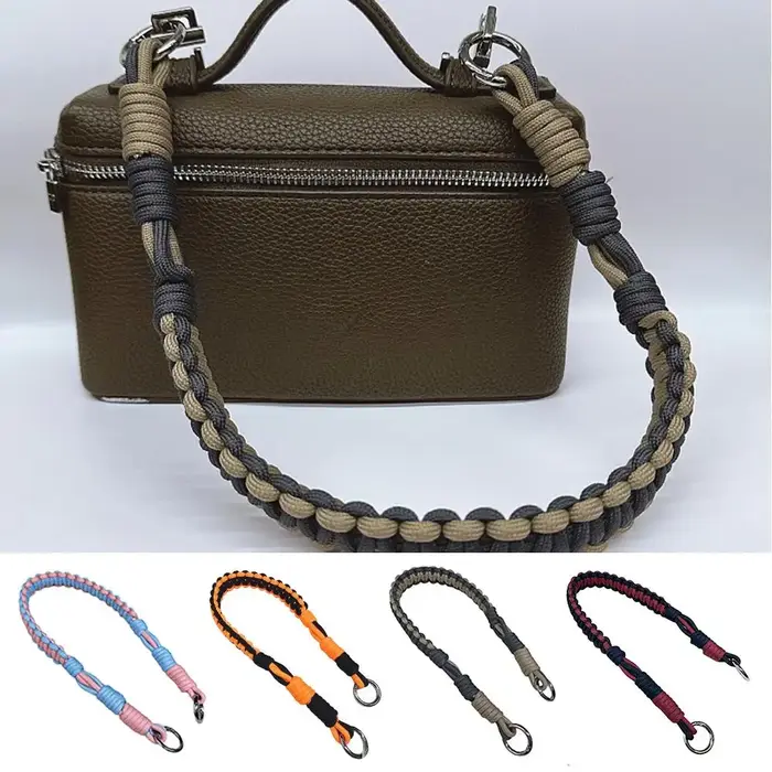 Sangle de sac tressée pour poignée de sac à main