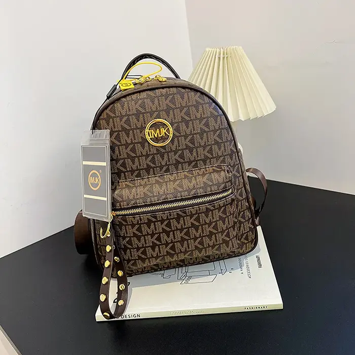 Sac à dos imprimé grande capacité tendance et polyvalent pour femme – Collection Printemps-Automne 2