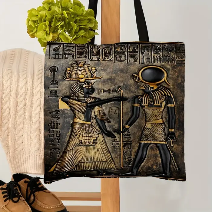 Sacs de courses égyptiens anciens Anubis Pharaon