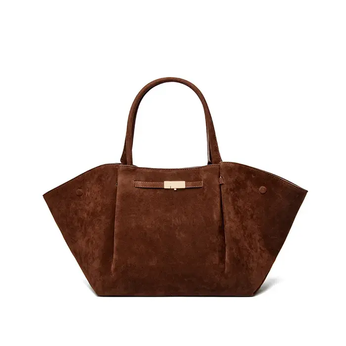 Sac fourre-tout en daim pour femme