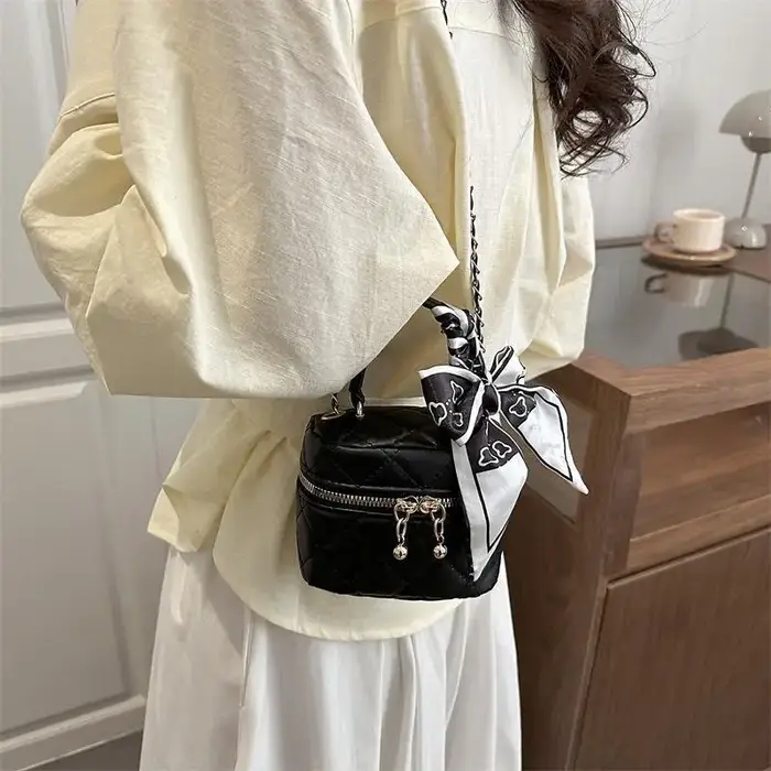 Sac à bandoulière matelassé mini pour femme