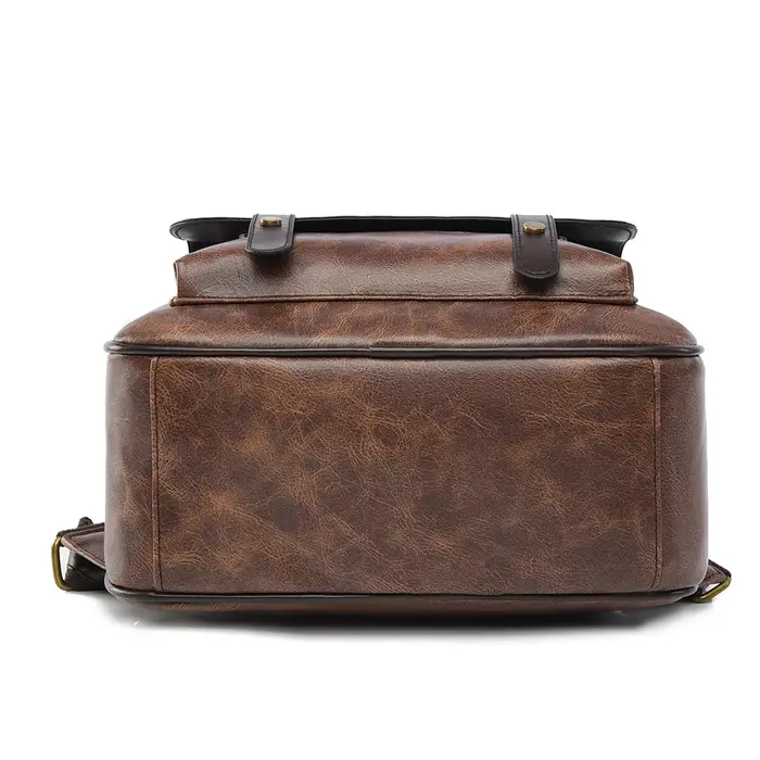 Sac à dos rétro en Pu pour femmes