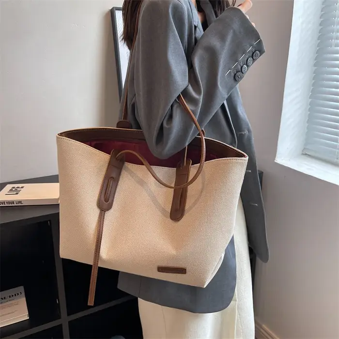 Sac à bandoulière décontracté de grande capacité pour femmes