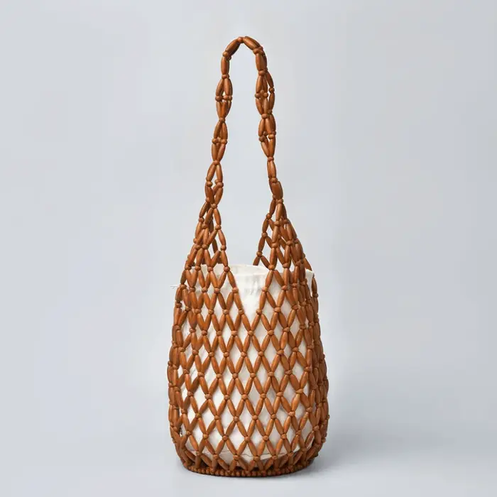 Sac à main tissé bohème tendance pour femme
