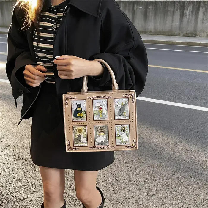 Sac fourre-tout décontracté de marque pour femme