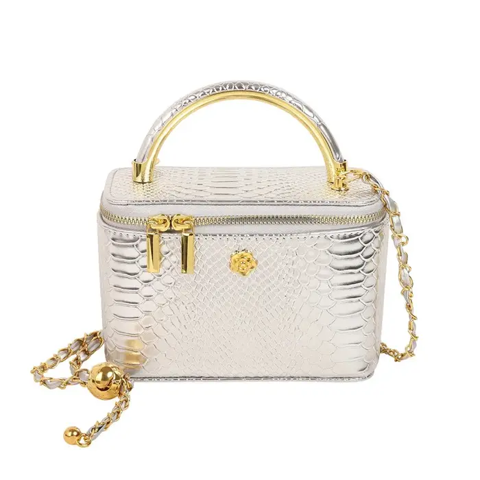 Mini sac à main bandoulière pour femme, élégant, style urbain simple, en PU, léger, sensation de lux