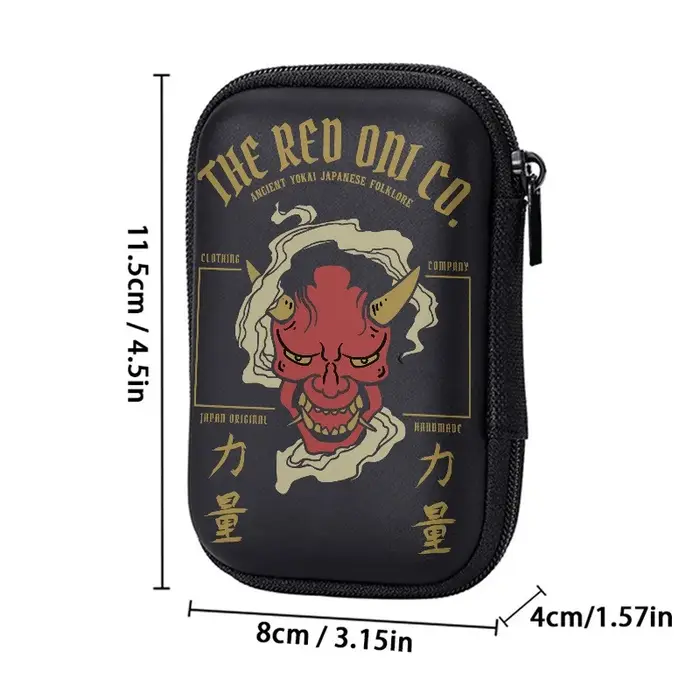 Sac de rangement rigide en EVA imprimé Red Devil