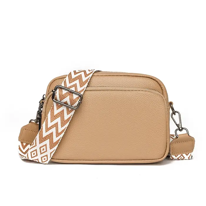 Sac à bandoulière en cuir véritable de haute qualité pour femmes, Sac à main en cuir de vache pour d